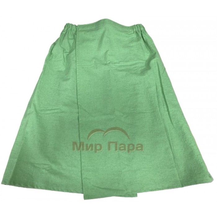 Килт мужской 140х65 см (40% лен, 60% хлопок) светло-зеленый